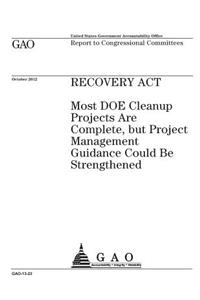 Recovery Act