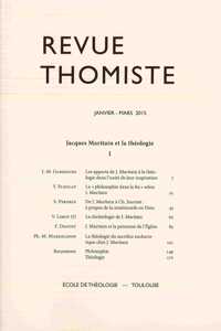 Revue Thomiste - 1/2015