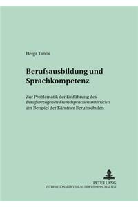 Berufsausbildung und Sprachkompetenz