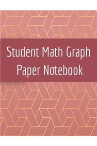 Student Math Graph Paper Notebook