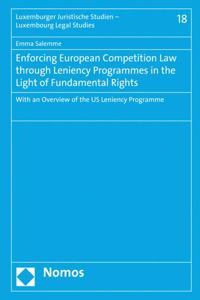 Enforcing European Competition Law Through Leniency Programmes in the Light of Fundamental Rights