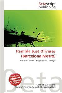 Rambla Just Oliveras (Barcelona Metro)