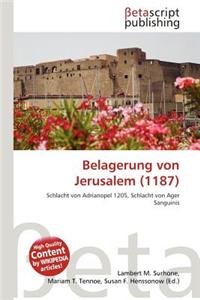 Belagerung Von Jerusalem (1187)