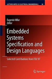 Embedded Systems Specification and Design Languages