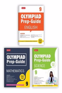 MTG Olympiad Prep-Guide Class 9 - Achievers Section with IMO-NSO-IEO Chapterwise Previous Year Question Paper For SOF 2023-24 Exam, Set of 3 Books (Mathematics, Science, English) MTG Editorial Board