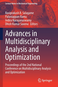 Advances in Multidisciplinary Analysis and Optimization