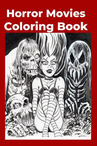 Horror Movies Coloring Book