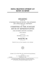 Digital Millennium Copyright Act section 104 report