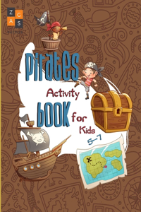 Pirate activity book for kids 5-7