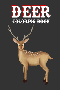 Deer Coloring Book