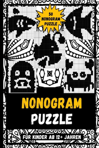 Nonogram Puzzle Für Kinder Ab 12+ Jahren