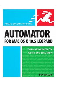 Automator for Mac OS X 10.5 Leopard