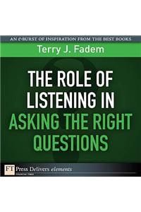 The Role of Listening in Asking the Right Questions