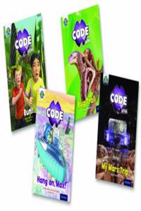 Project X CODE Extra: Yellow Book Band, Oxford Level 3: Bugtastic and Galactic Orbit, Mixed Pack of 4