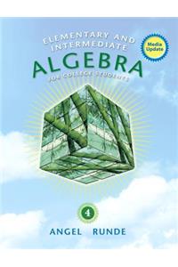 Elementary & Intermediate Algebra for College Students, Media Update