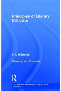 Principles of Literary Criticism V3