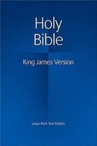 Large Print Text Bible-KJV