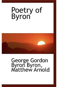 Poetry of Byron