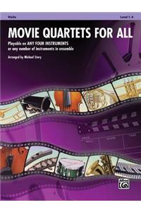 Movie Quartets for All - Violin