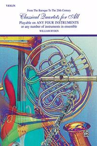 Classical Quartets for All - Violin