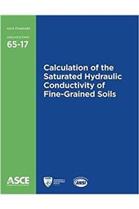 Calculation of the Saturated Hydraulic Conductivity of Fine-Grained Soils (65-17)