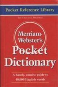 Merriam Webster's Pocket Dictionary