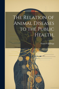 Relation of Animal Diseases to the Public Health,