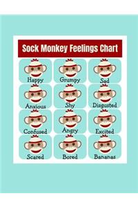 Sock Monkey Face Notebook
