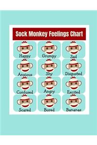 Sock Monkey Face Notebook