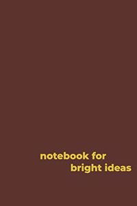 Notebook for Ideas