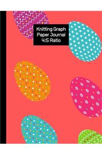 Knitting Graph Paper Journal 4