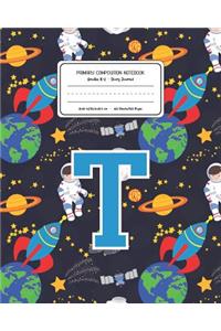 Primary Composition Notebook Grades K-2 Story Journal T