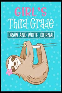 Girl's Third Grade Draw and Write Journal