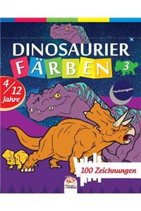 Dinosaurier färben 3 - Nachtausgabe