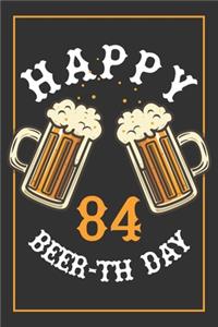84th Birthday Notebook