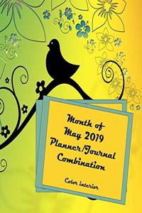 Month of May 2019 Planner/Journal Combination