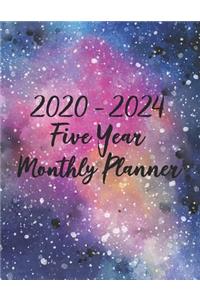 2020-2024 Five Year Monthly Planner