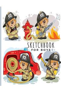 Sketchbook For Boys