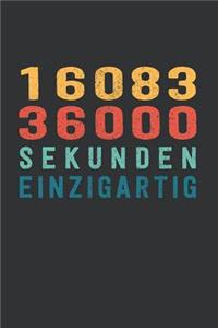 1 608 336 000 Sekunden Einzigartig