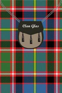 Clan Glas Tartan Journal/Notebook