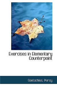 Exercises in Elementary Counterpoint