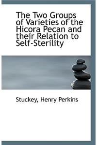 The Two Groups of Varieties of the Hicora Pecan and Their Relation to Self-Sterility