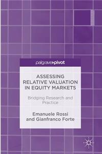 Assessing Relative Valuation in Equity Markets