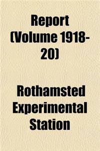 Report (Volume 1918-20)