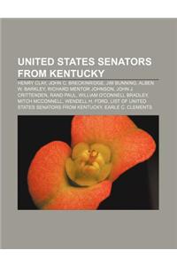 United States Senators from Kentucky