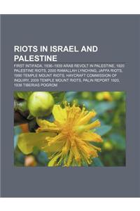 Riots in Israel and Palestine