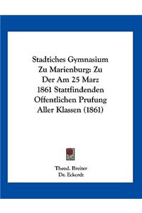 Stadtiches Gymnasium Zu Marienburg