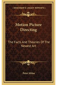 Motion Picture Directing