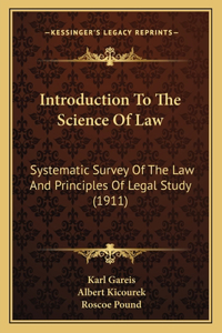 Introduction to the Science of Law