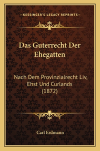 Guterrecht Der Ehegatten
